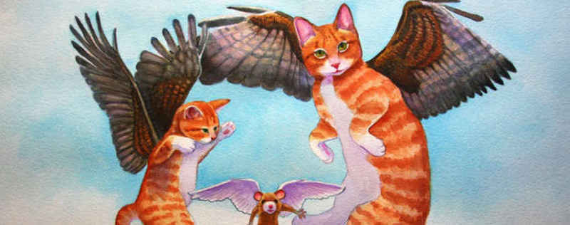 Cat Paintings Banner