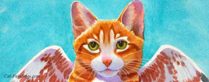 Cat Paintings Banner