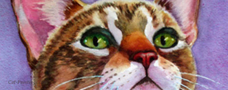 Cat Paintings Banner