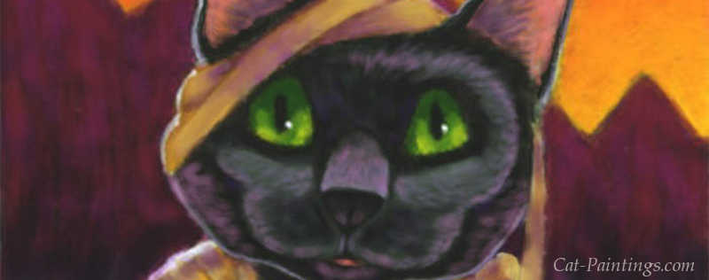 Cat Paintings Banner