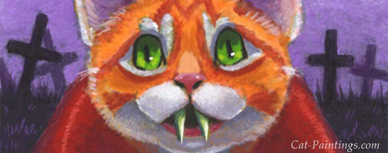 Cat Paintings Banner
