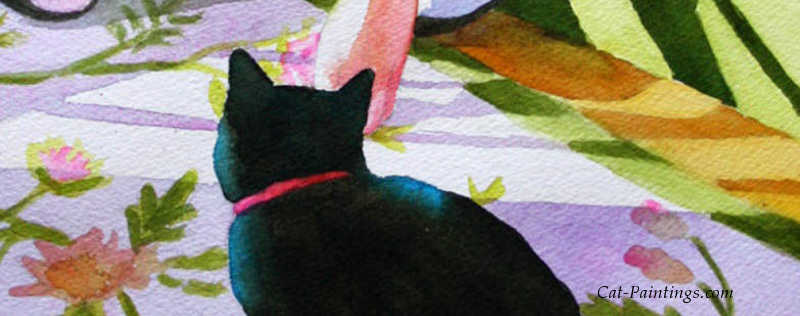 Cat Paintings Banner