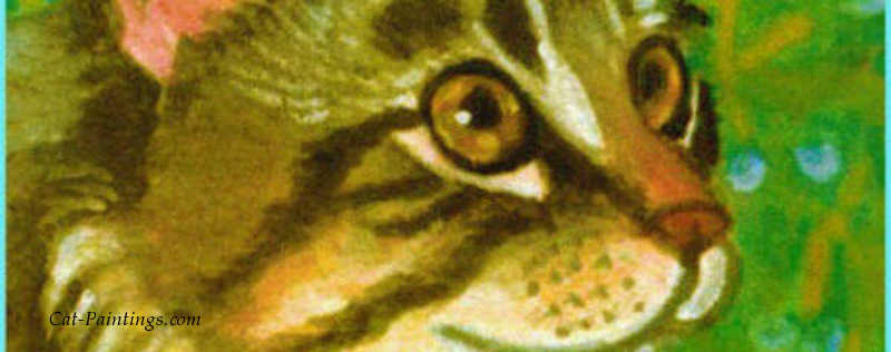 Cat Paintings Banner