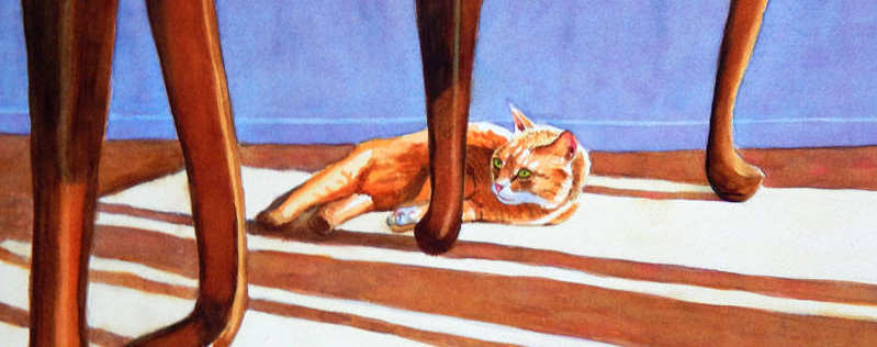 Cat Paintings Banner