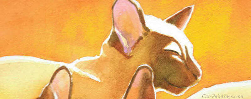 Cat Paintings Banner
