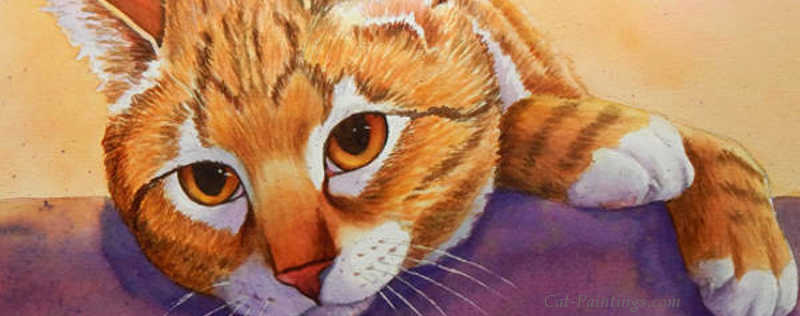 Cat Paintings Banner