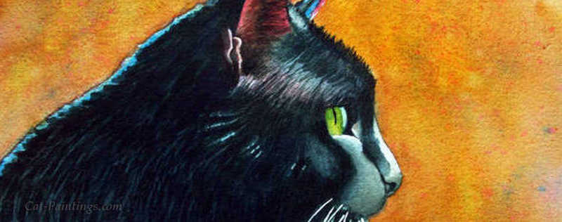 Cat Paintings Banner