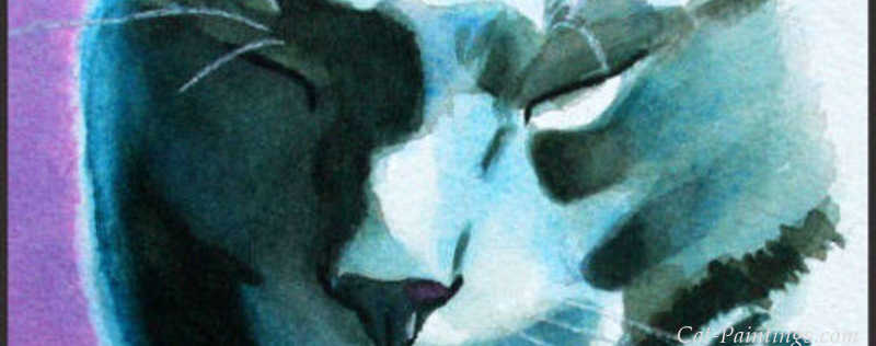 Cat Paintings Banner