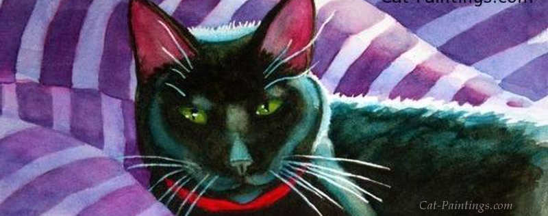 Cat Paintings Banner