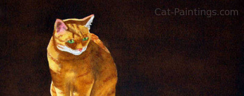 Cat Paintings Banner