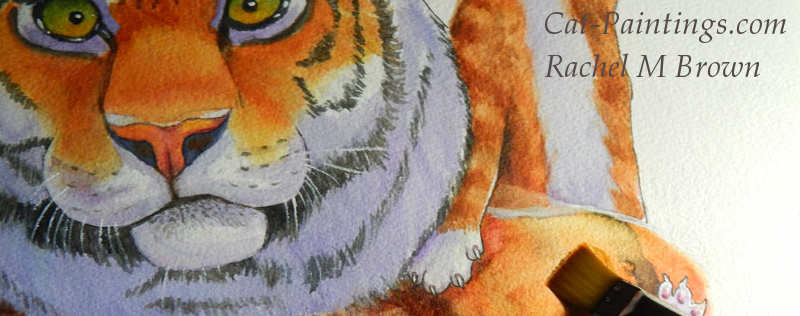 Cat Paintings Banner