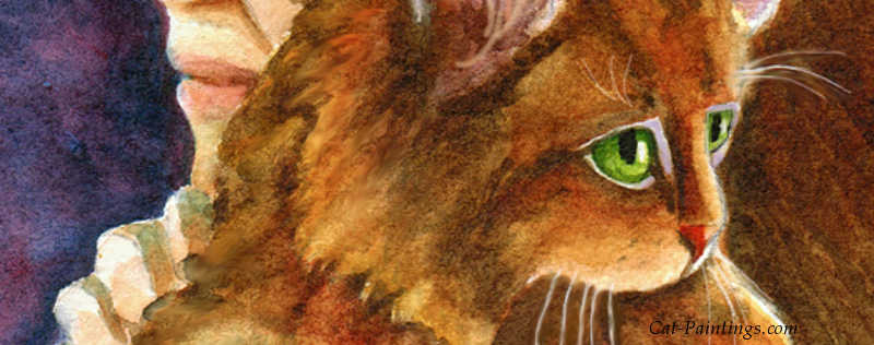 Cat Paintings Banner