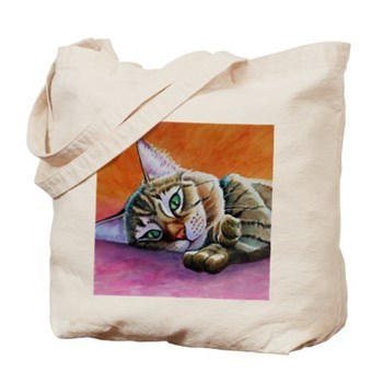 cat tote bag