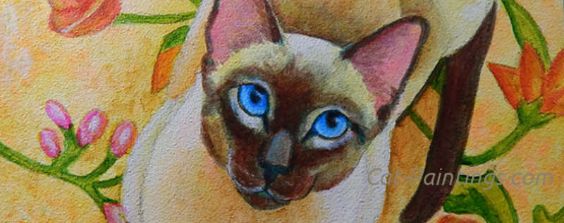 Cat Paintings Banner