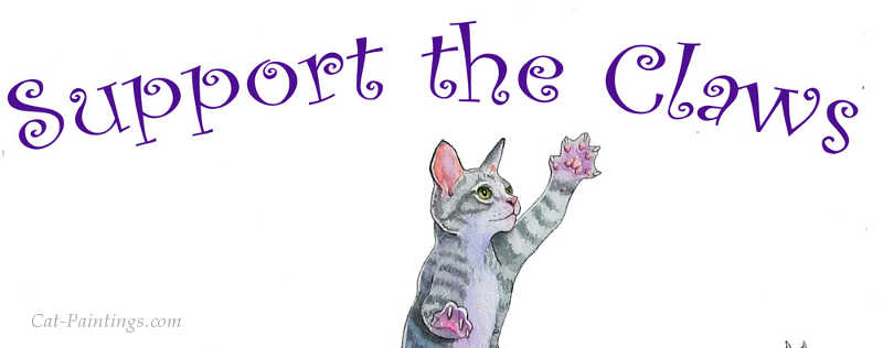 Cat Paintings Banner