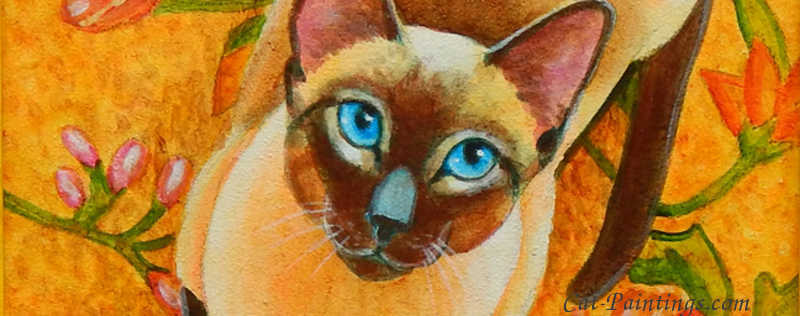Cat Paintings Banner
