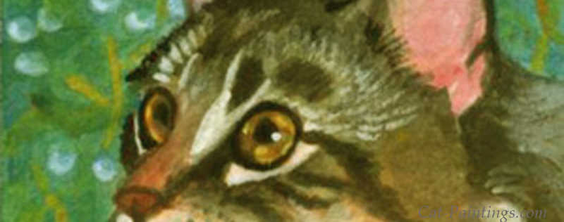 Cat Paintings Banner