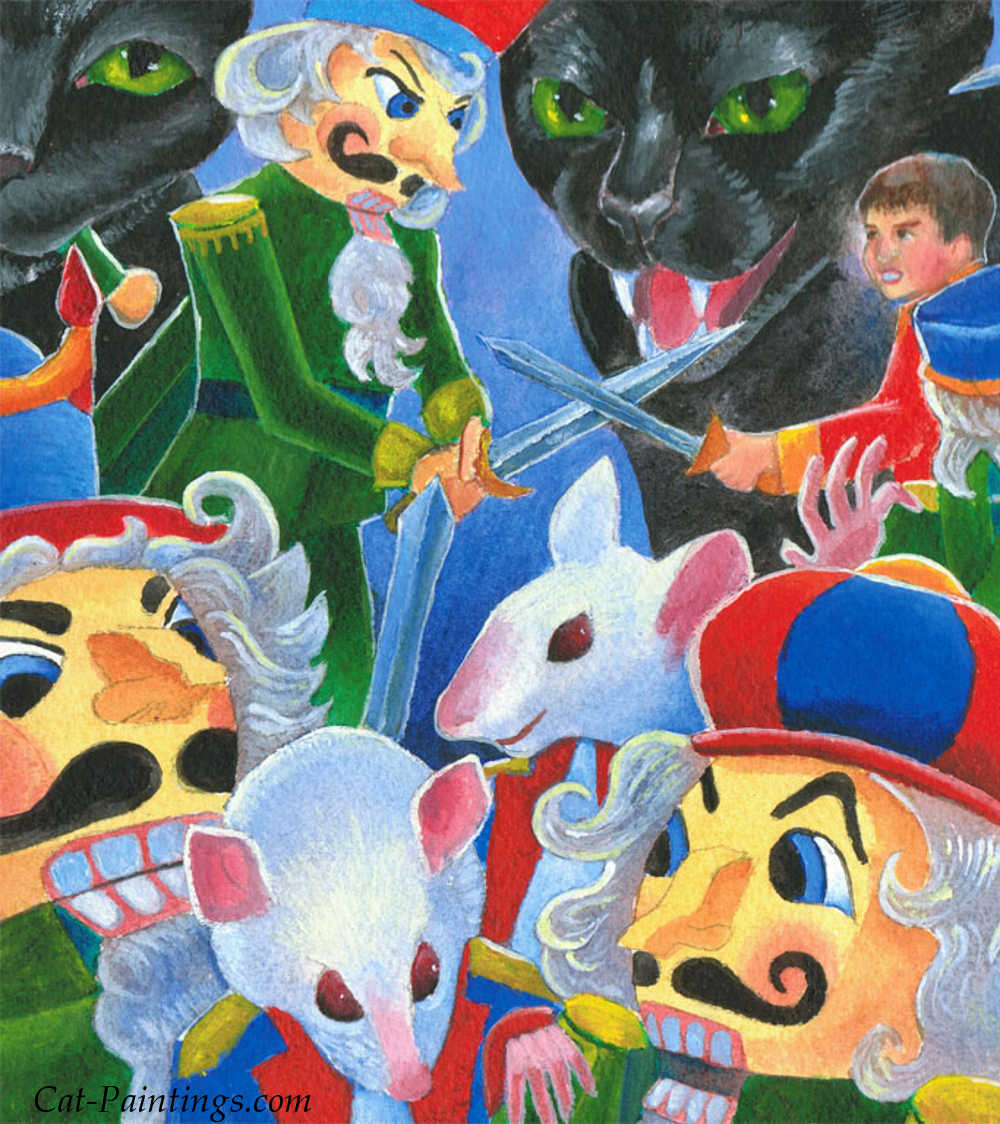 The Nutcracker improved with cats