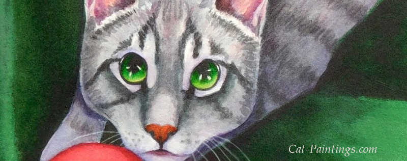 Cat Paintings Banner
