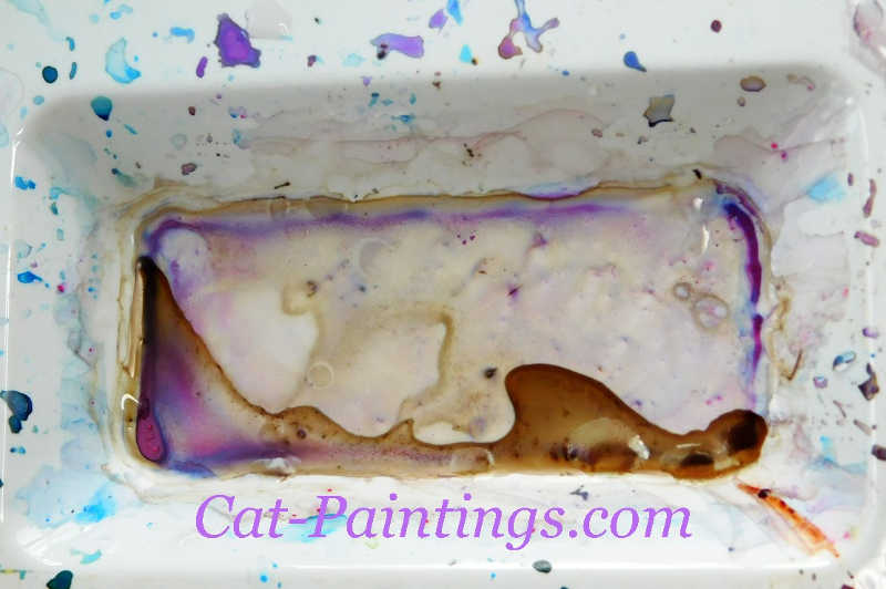 lovely mud pigment mixture for Dora grey tabby