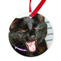 Black Cat Ornament