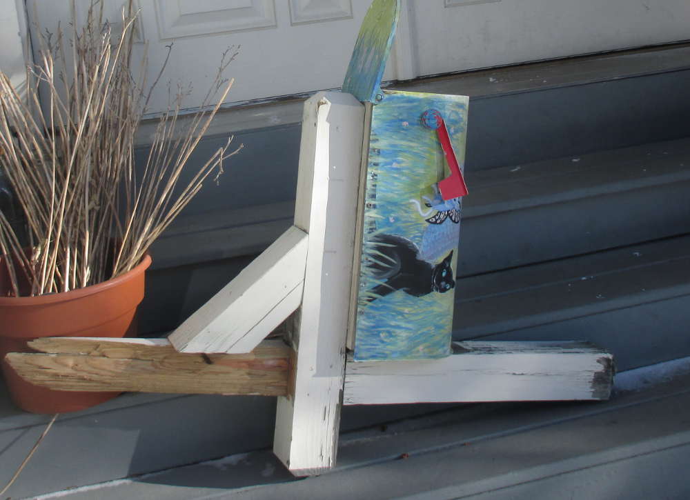 There is my mailbox?