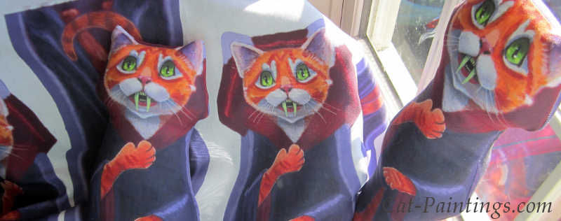 Cat Paintings Banner
