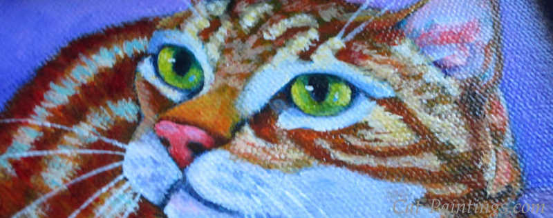 Cat Paintings Banner