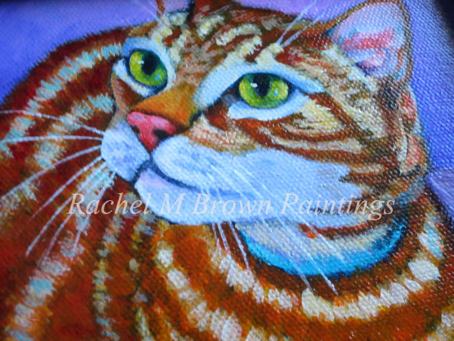 Blue Collar Cat Artwork