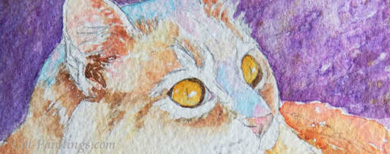 Cat Paintings Banner