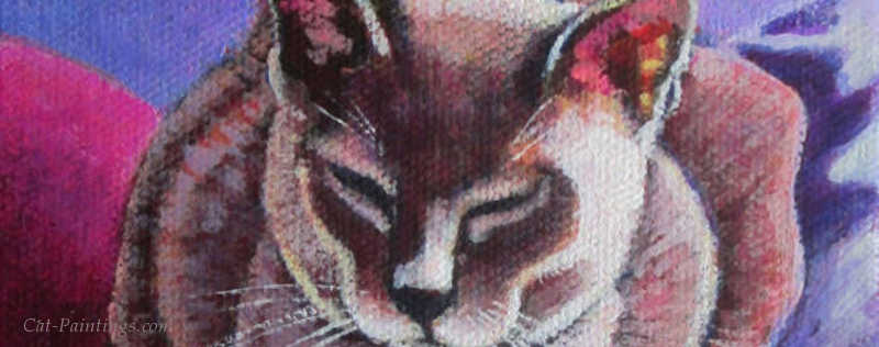 Cat Paintings Banner