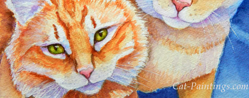 Cat Paintings Banner