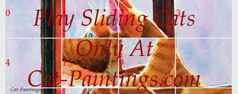 Cat Paintings Banner