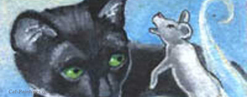 Cat Paintings Banner