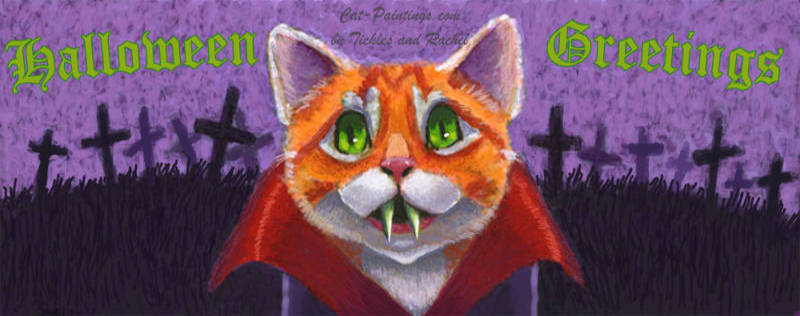 Cat Paintings Banner