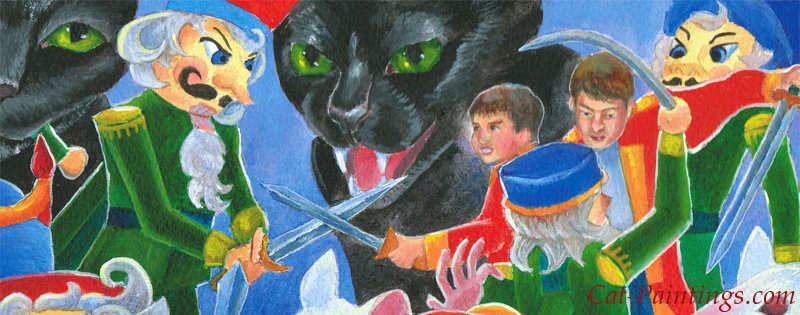 Cat Paintings Banner