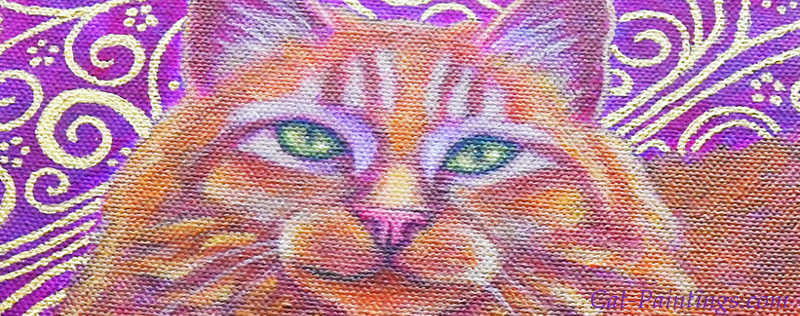 Cat Paintings Banner