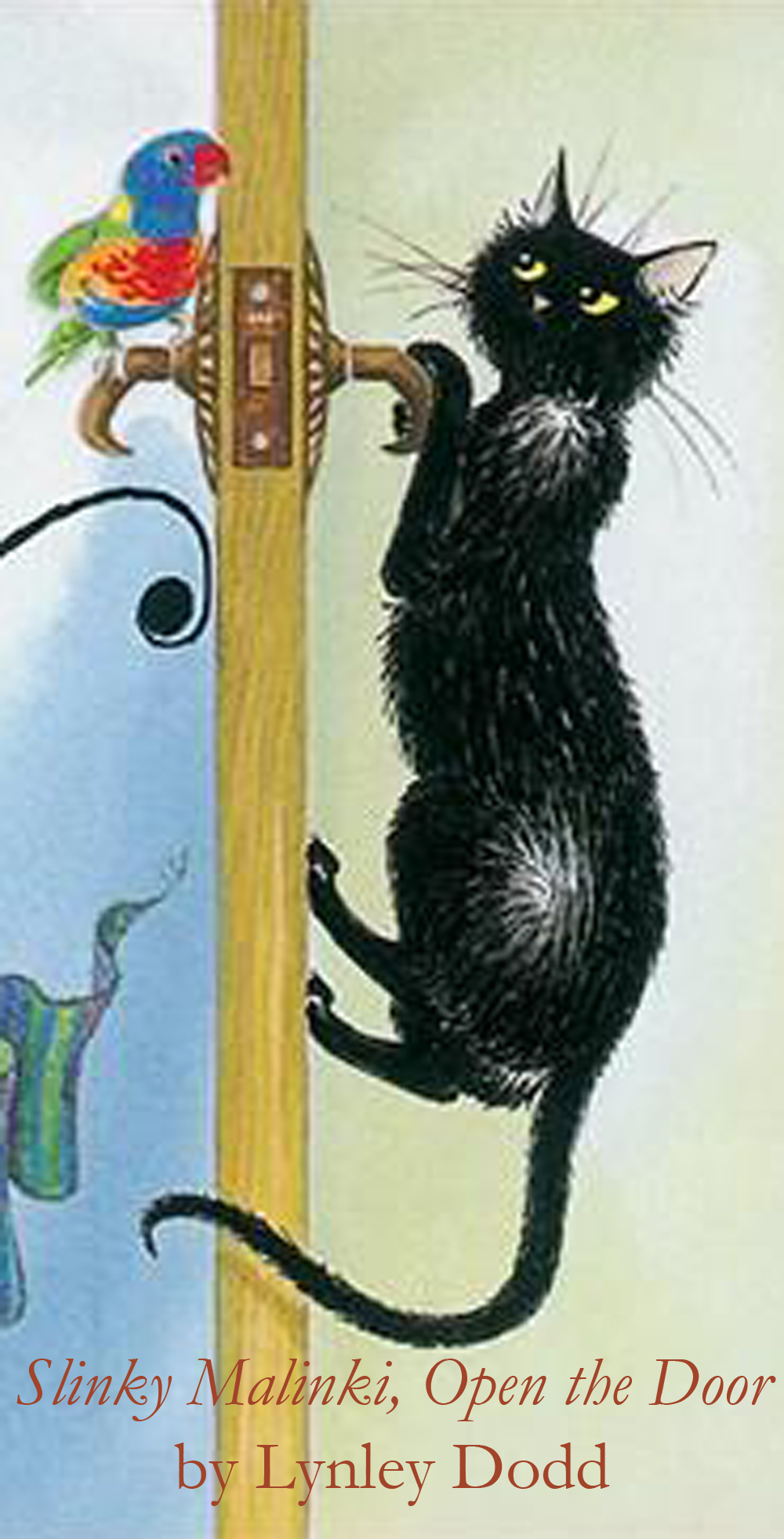 Slinky Malinki, Open the Door by Lynley Dodd