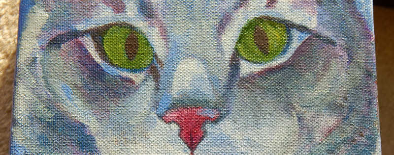 Cat Paintings Banner