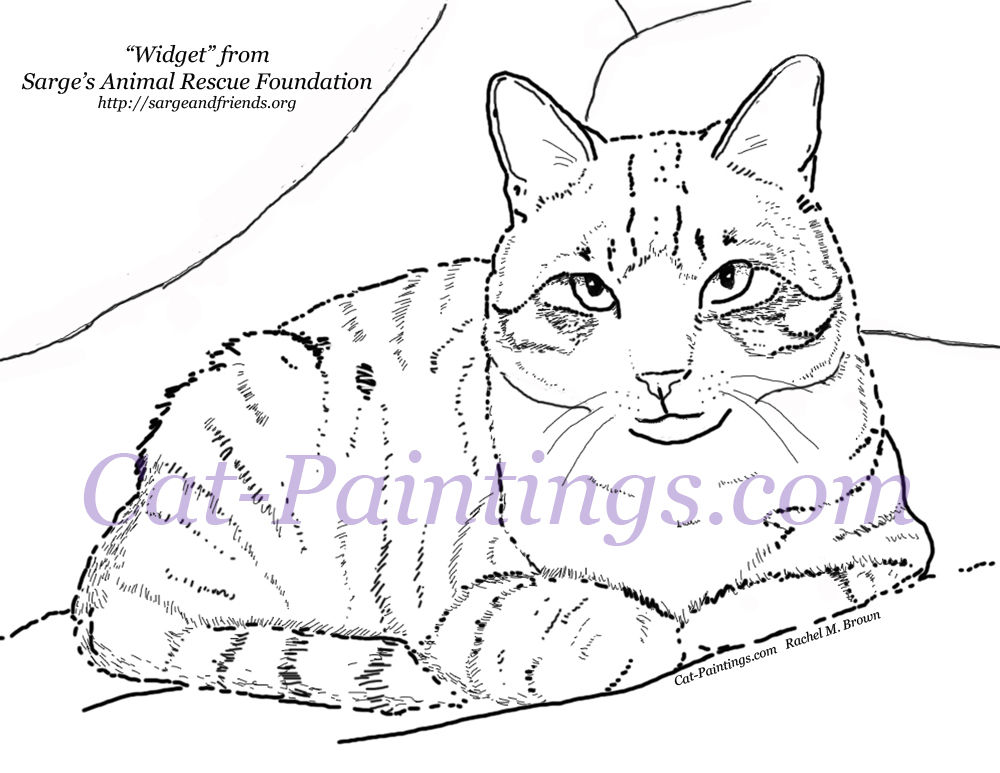 Sarges Animal Rescue Foundation printable Rachel M Brown