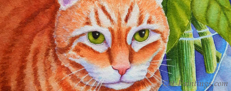 Cat Paintings Banner