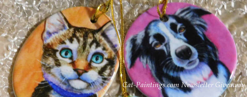 Cat Paintings Banner