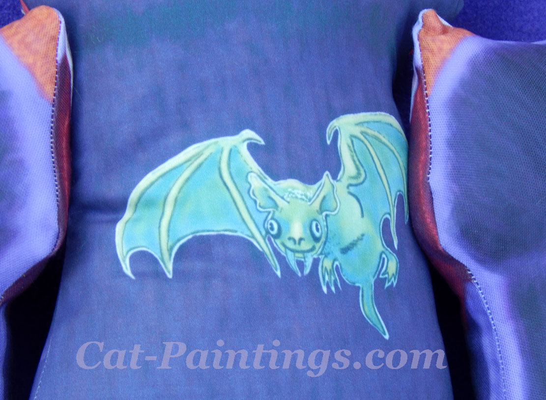Trick or Treat Giveaway Stuff Bat Pillow