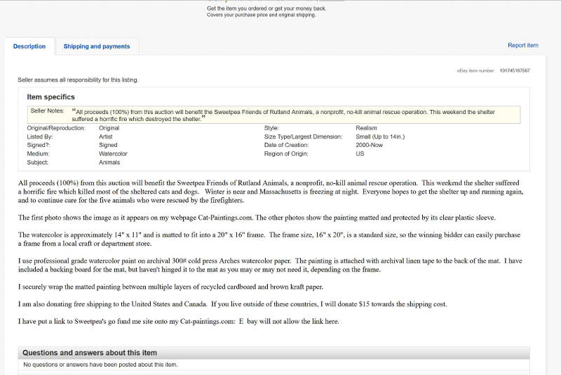 Sweetpea Charity Auction